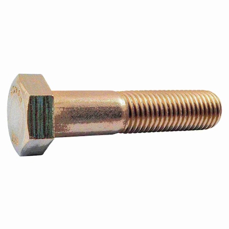 Midwest Fastener 18-8, 1"-8 Hex Head Cap Screw, Plain Stainless Steel, 4-1/2 in L, 5 PK 51915